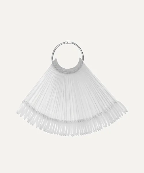 Muestrario tip transparente almendra 50 unidades de Accesorios