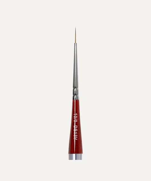 Pincel profesional plegable Roubloff para decoraciones redonda sintética – talla 10/0 de Accesorios