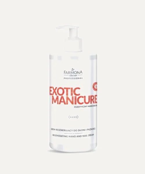 CREMA REGENERADORA DE MANOS Y UÑAS 500ML FARMONA EXOTIC MANICURE de Farmona