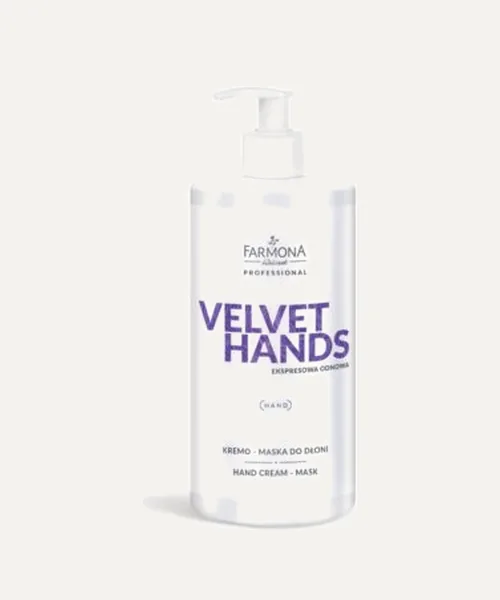 CREMA DE MANOS MASCARILLA 500ML FARMONA VELVET HANDS de Farmona