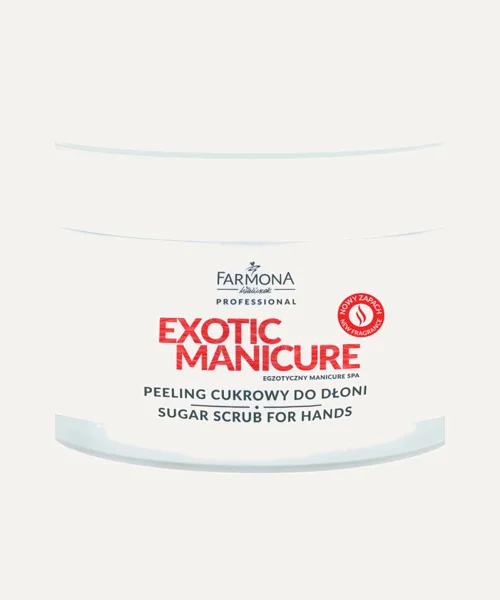 EXFOLIANTE DE AZÚCAR PARA MANOS 300ML FARMONA EXOTIC MANICURE