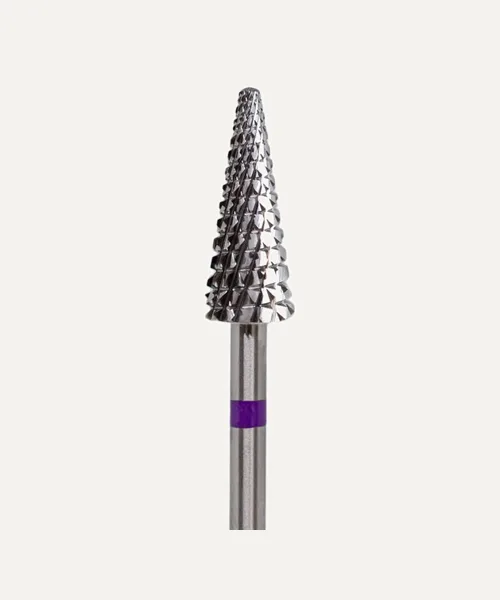 Fresa / Broca violeta para retirar el gel/acrilico 6mm de Fresas de manicura