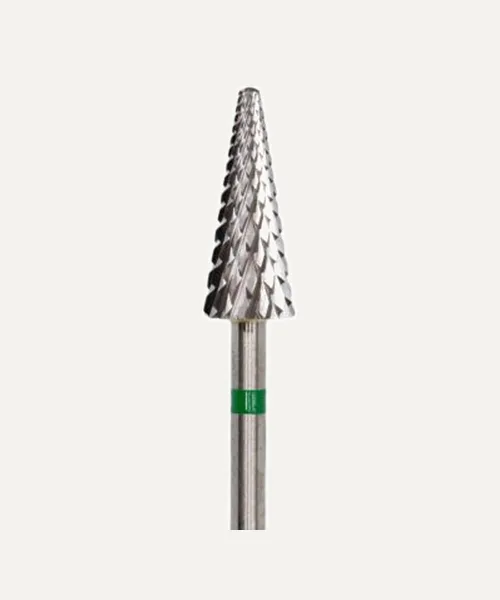 Fresa para retirar Gel y Acrílico, lanza 6mm/14mm verde de Fresas de manicura
