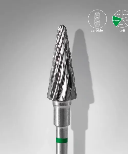 Fresa lanza 6mm retirada verde de Fresas de manicura