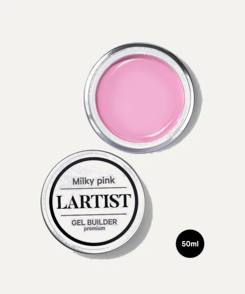 GEL BUILDER 50ML PREMIUM MILKY PINK de L'Artist