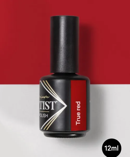 ESMALTE SEMIPERMANENTE 12ML TRUE RED de L'Artist