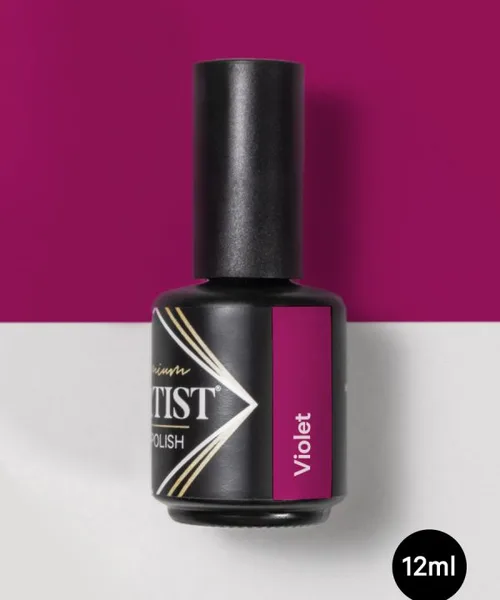 ESMALTE SEMIPERMANENTE 12ML PREMIUM VIOLET