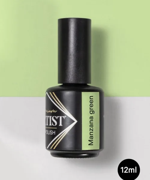 ESMALTE SEMIPERMANENTE 12ML PREMIUM MANZANA GREEN