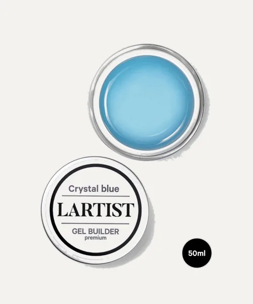 GEL BUILDER 50ML PREMIUM CRYSTAL BLUE