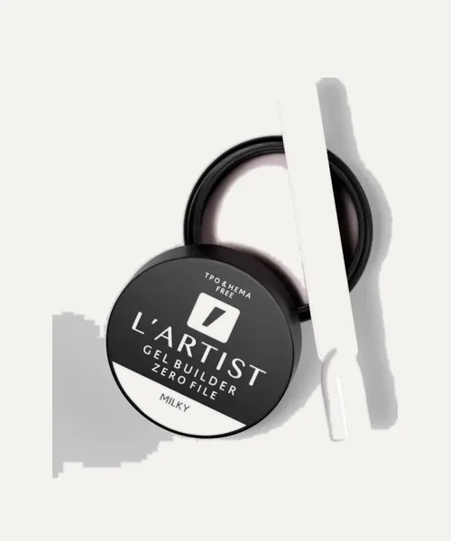 GEL BUILDER ZERO FILE TPO & HEMA FREE MILKY 30ML de L'Artist