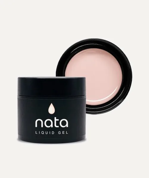 Gel de uñas NATA 30 ml – Líquido – nude peach de Nata