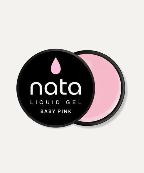 Gel de uñas NATA 30 ml – Líquido – Baby Pink de Nata