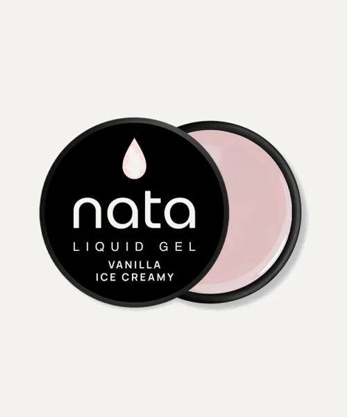 Gel de uñas NATA 30 ml – Líquido – Vanilla Ice Creamy