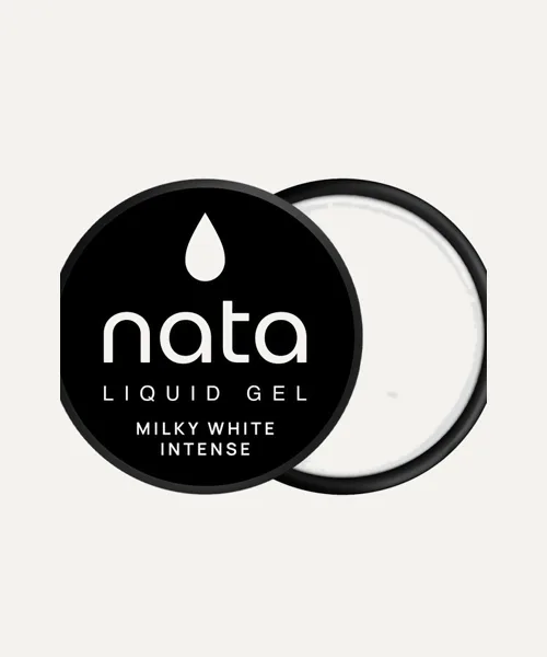 Gel de uñas NATA 30 ml – Líquido – milky white intense