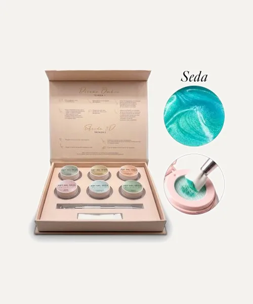 Art Gel Seda Nata Degradado & 3D
