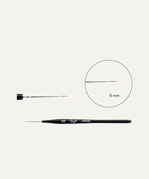 Pincel Expert KOLINSKY 0/0 de Neonail, 15 ml
