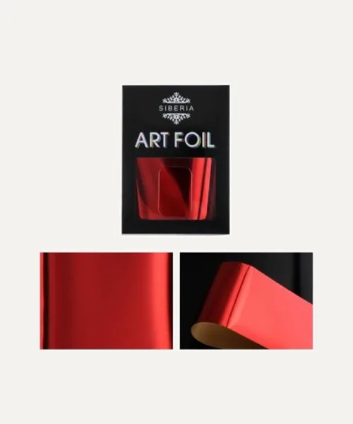 Transfer Foil Siberia metal red de Siberia