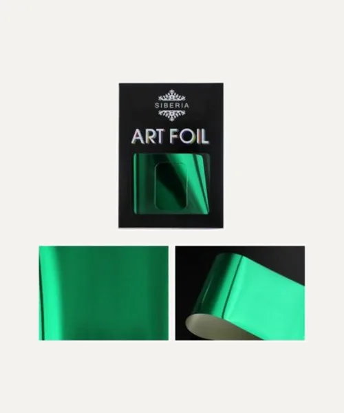 Transfer Foil Siberia metal green de Siberia