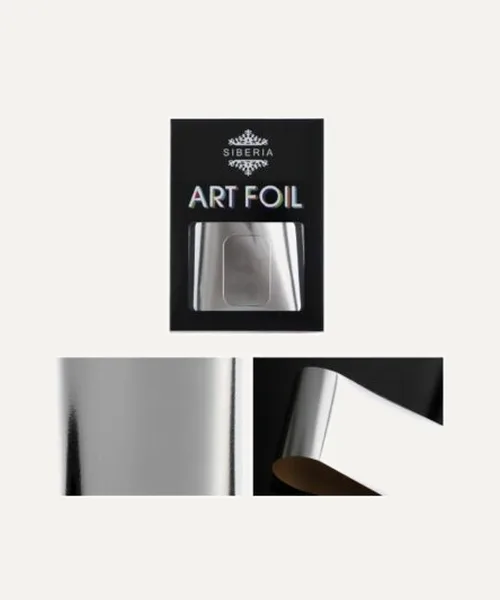 Transfer Foil Siberia real silver